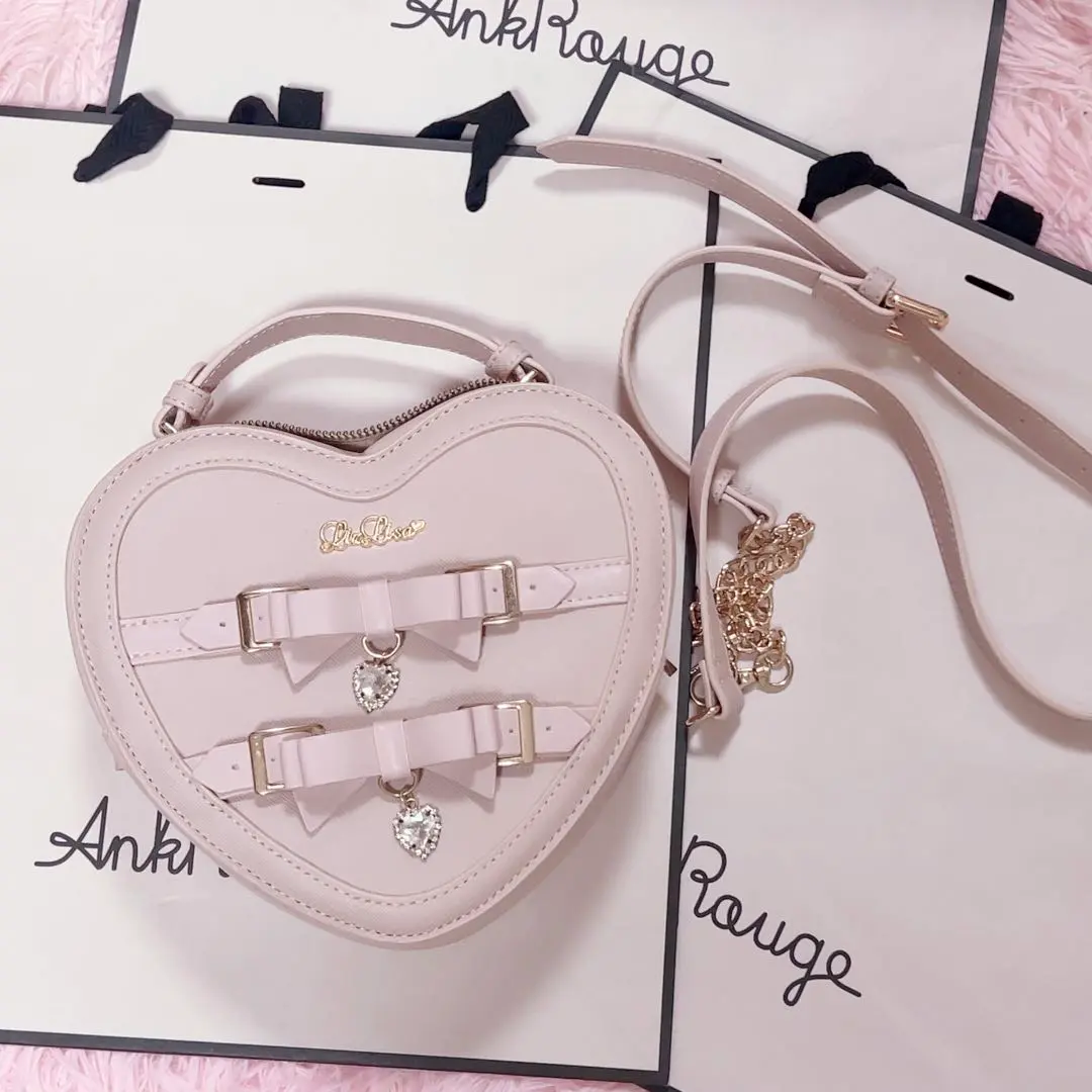 2025年最新】lizlisa リボンビジューハートバッグの人気アイテム