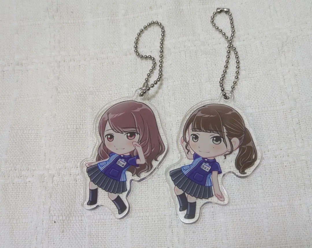 Thumbnail of Hinatazaka46 Shiho Kato and Ayaka Takamoto Keychains