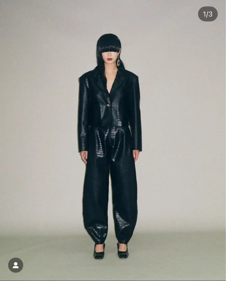 【美品】KISHIDAMIKI ファーパンツ KISHIDAMIKI (キシダミキ) 2023SS LOOK BOOK / 2023春夏ルック