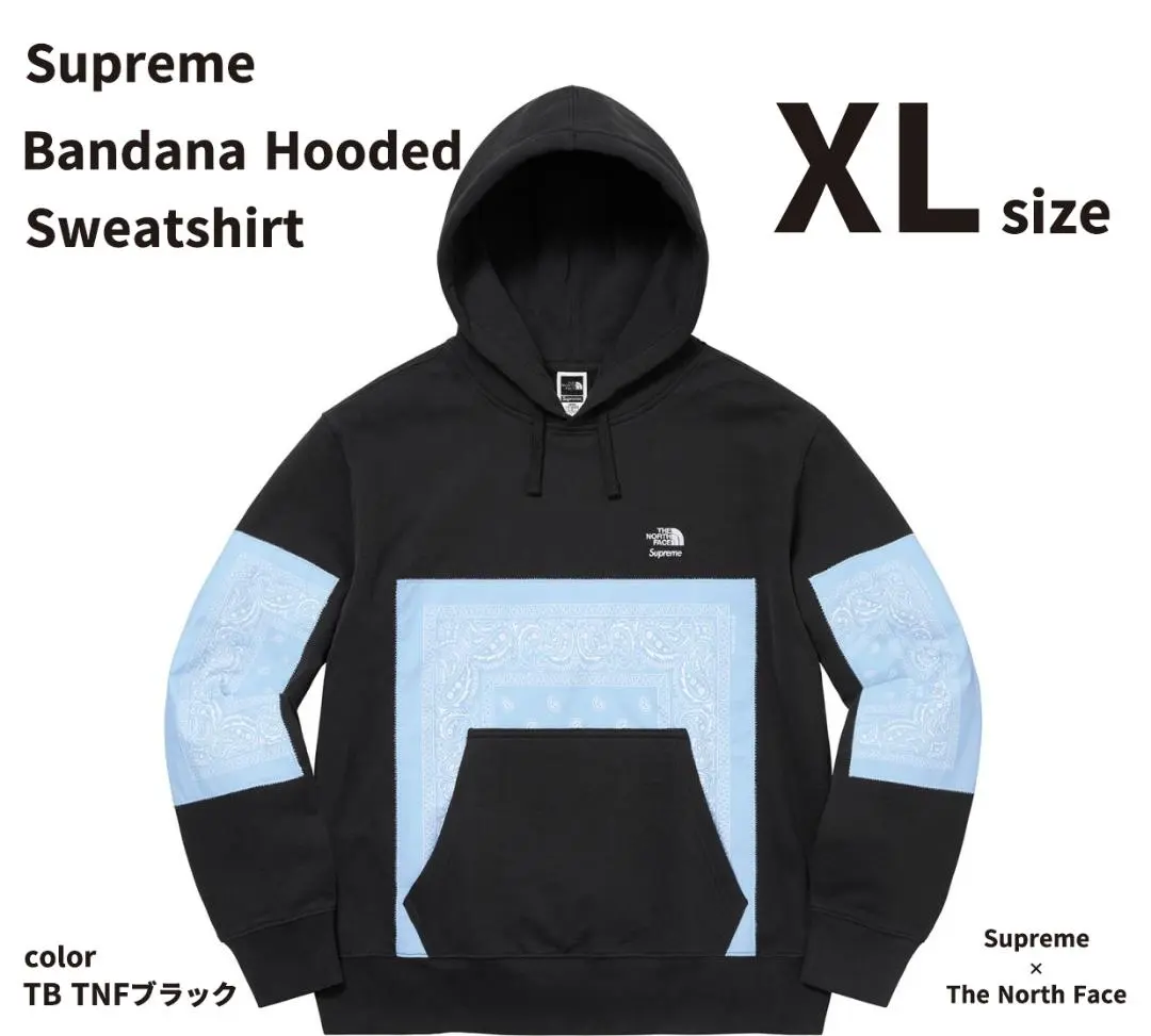 Supreme/The North Face Trekking Bandana Hooded Sweatshirt