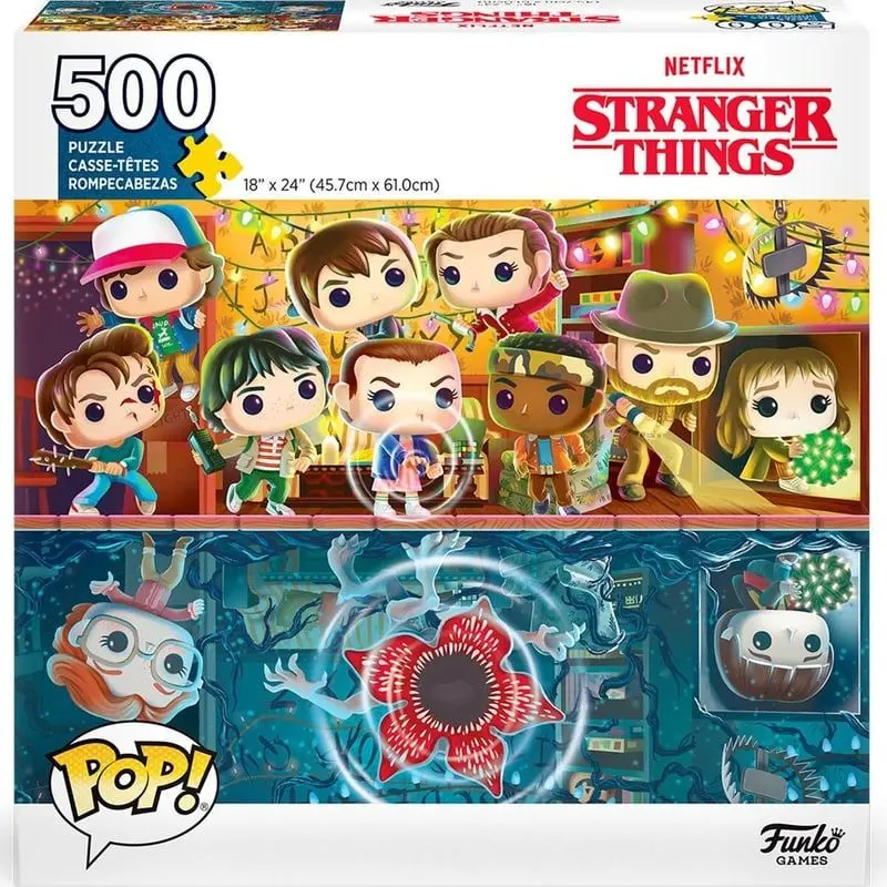 超激レア　ストレンジャーシングス　ポップアップ限定　ジグソーパズル 代引き手数料無料 超激レア ストレンジャーシングス
