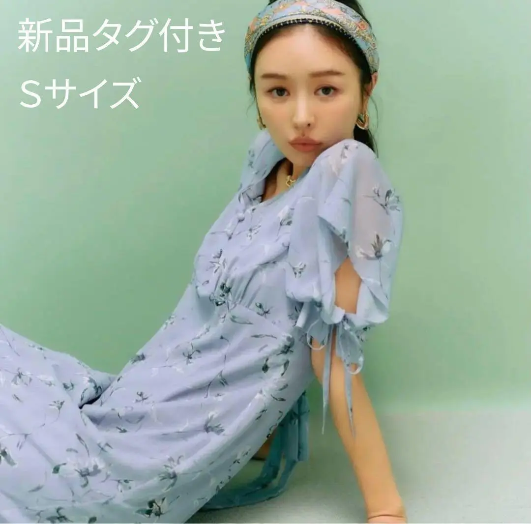 Mystradaシアーフラワーワンピース　38 Ｍサイズ　クリーニング済　美品 マイストラーダ Mystrada シアーフラワーワンピース - メルカリ