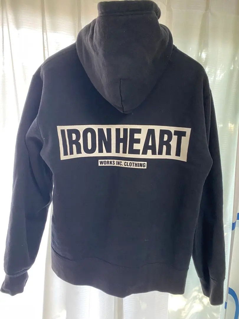 ＊IRON HEART ヘビーウエイト プルオーバーパーカ 日本製 M IRON HEART - ＊IRON HEART ヘビーウエイト プルオーバーパーカ