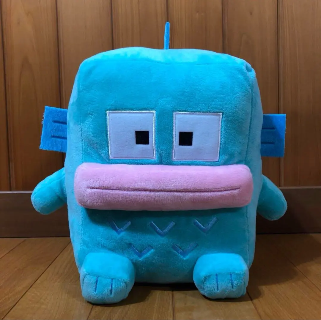 サンリオ きゅびふわBIGぬいぐるみ ハンギョドン 目閉じ ぬいぐるみ ハンギョドン きゅびふわBIGぬいぐるみ 目閉じ - メルカリ