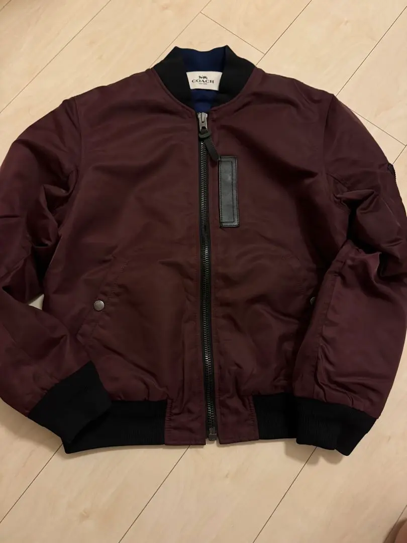 COACH ネイビー MA-1 フライトジャケット COACH® | Ma 1 Jacket