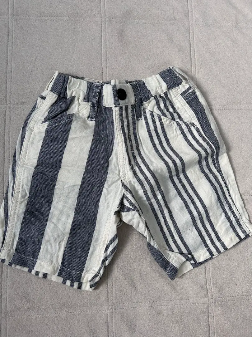 嬰幼兒 兒童 下裝 100 短褲 五分褲 條紋 條紋 的縮圖
