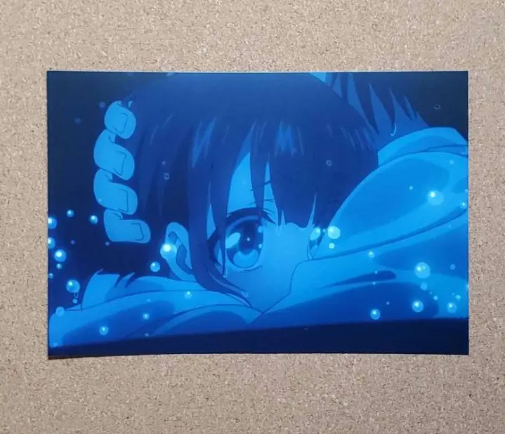 凪のあすから 潮留美海 アクリルスタンド 海の色を巡りに展 コラボレーション展「海の色を巡りに」描き下ろし新イラスト