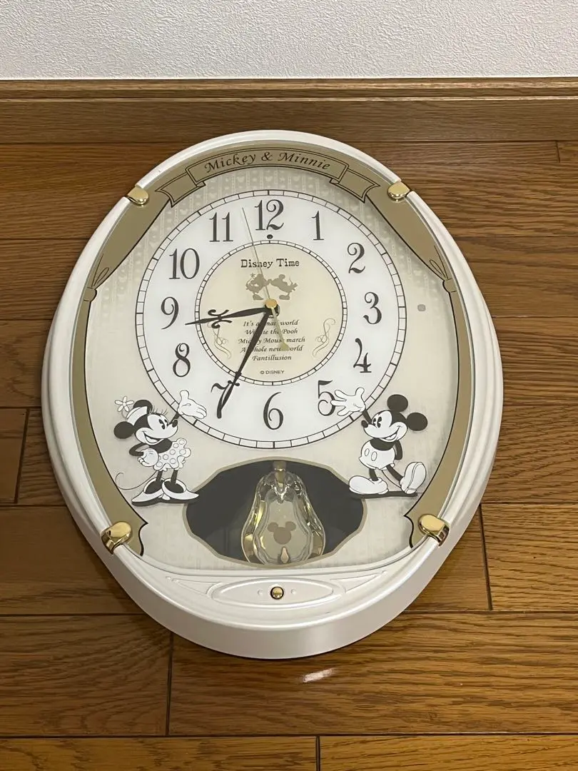 ◉ディズニータイム ミッキーマウス 壁掛け時計 ：メロディ4曲入 SEIKO CLOCK(セイコークロック) ディズニー ミッキーマウス
