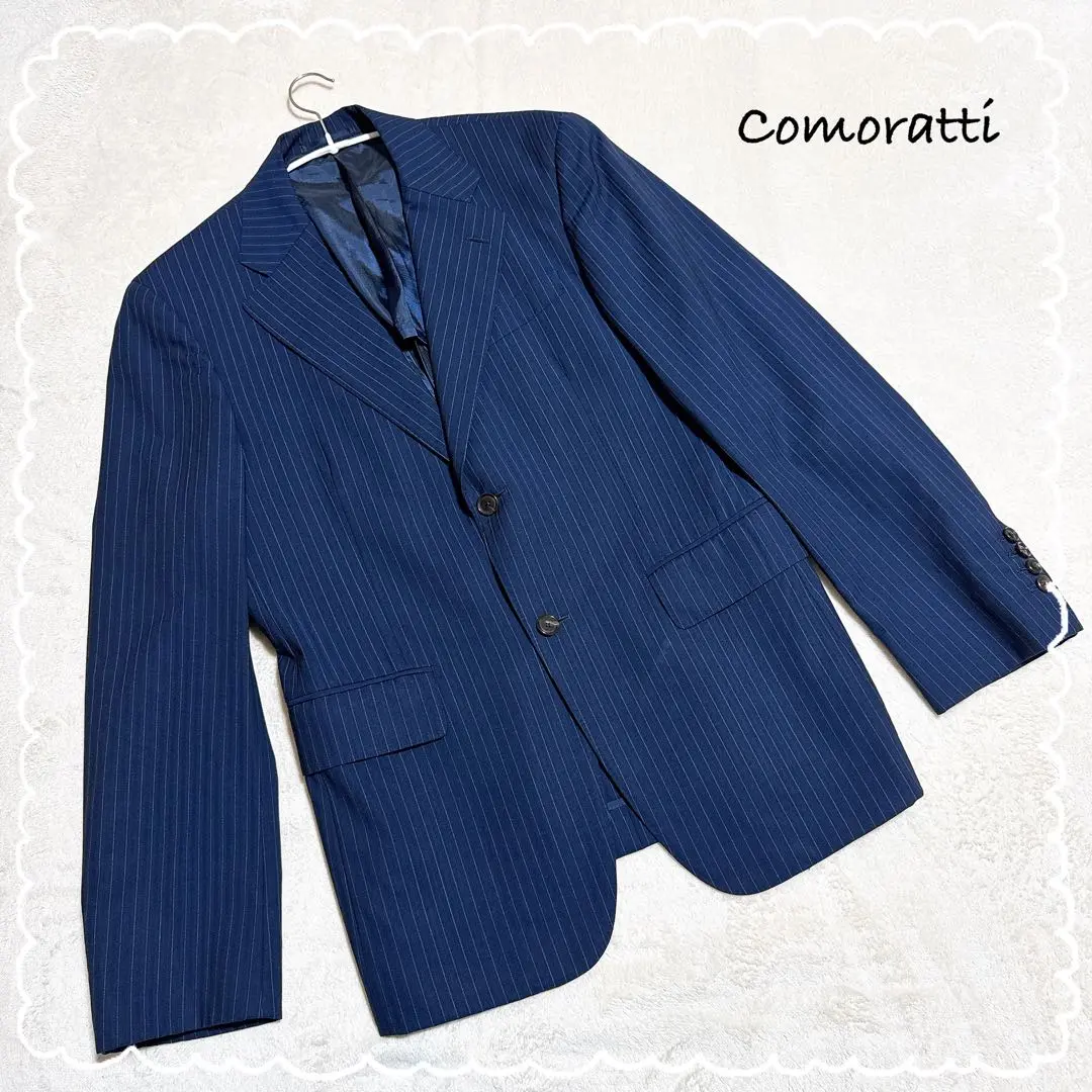 【美品】　COLLEZIONI BIELLESI テーラードジャケット ヘビ柄 美品】 COLLEZIONI BIELLESI テーラードジャケット ヘビ柄