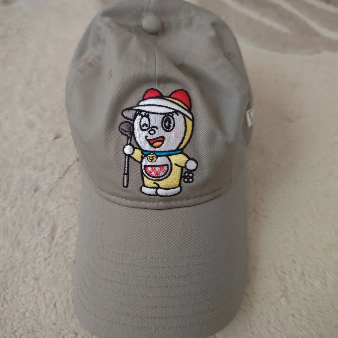 Thumbnail of New Era Doraemon Embroidered Beige Cap