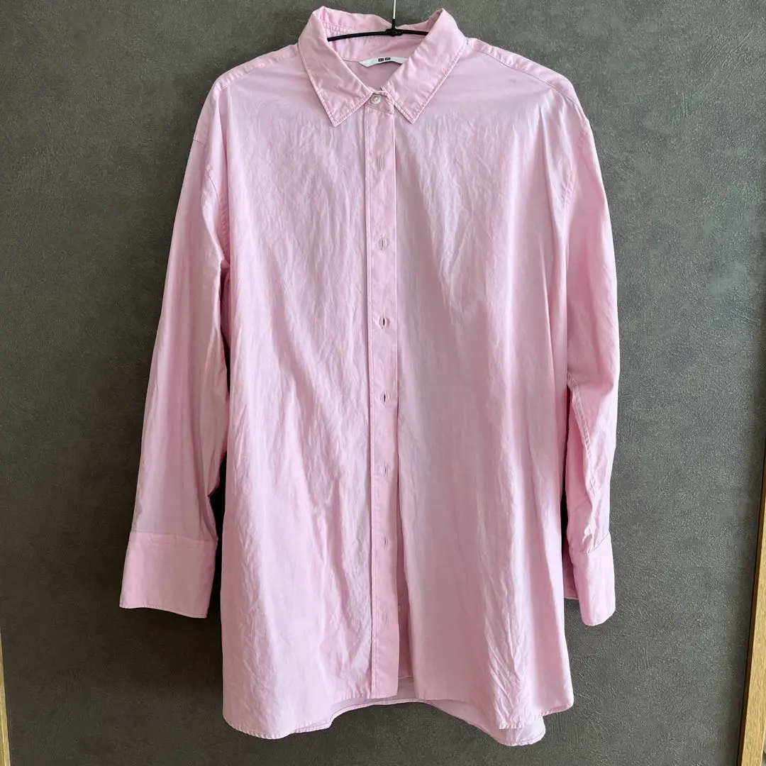 Thumbnail of UNIQLO Uniqlo Pink Shirt Blouse Women's XL