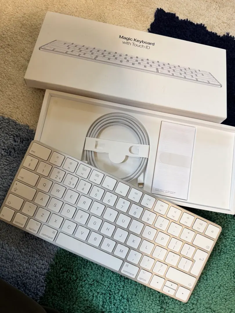 Apple - Magic Keyboard 英語(US) MK293LL/A　美品 Apple Magic Keyboard with Touch ID for M1 Macs | Silver