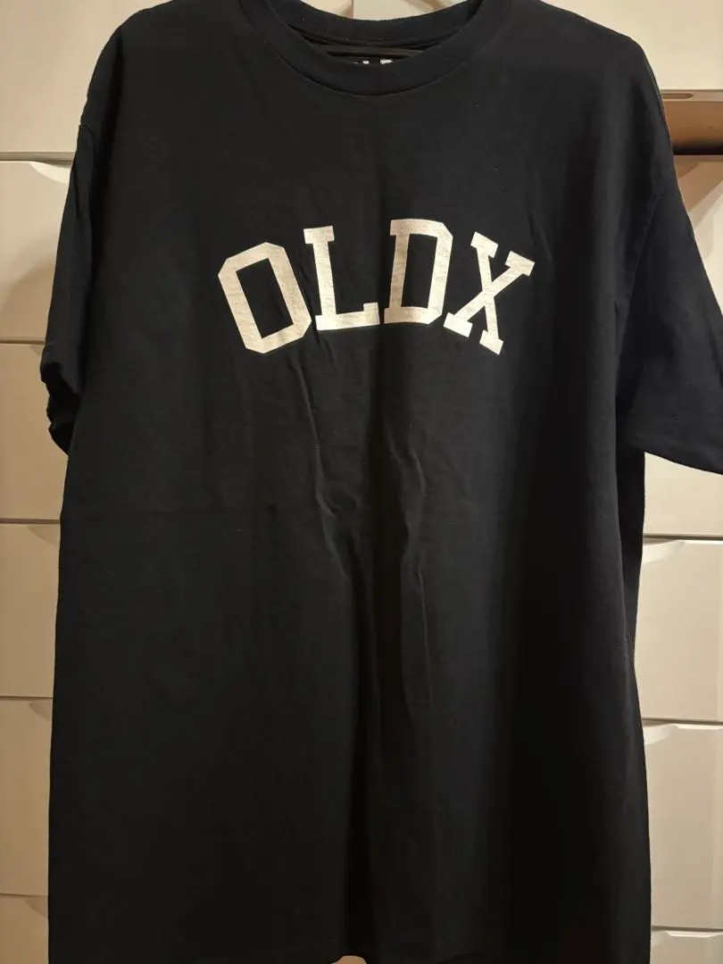 Thumbnail of OLDX College Logo T-shirt Black L size