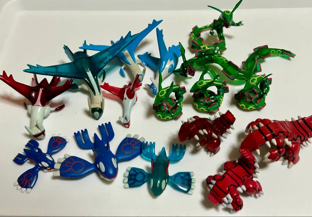 レア】【廃盤品】ポケモンモンコレ伝説クリアパールカラー17体