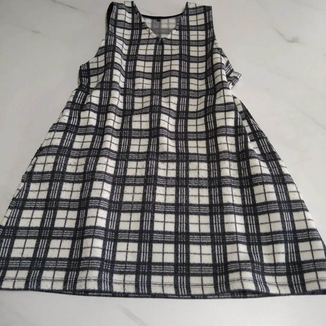 Thumbnail of Green Label Check Jumper Skirt 135cm