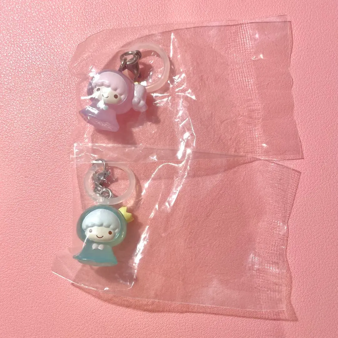 Thumbnail of ① Sanrio Characters Mejirushi Accessory Kiki & Lala Gacha