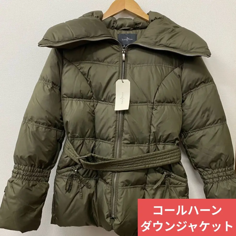 未使用品　コールハーン　COLE HAAN ネイビー ダウンジャケット 2025年最新】コールハーン ダウンジャケットの人気アイテム