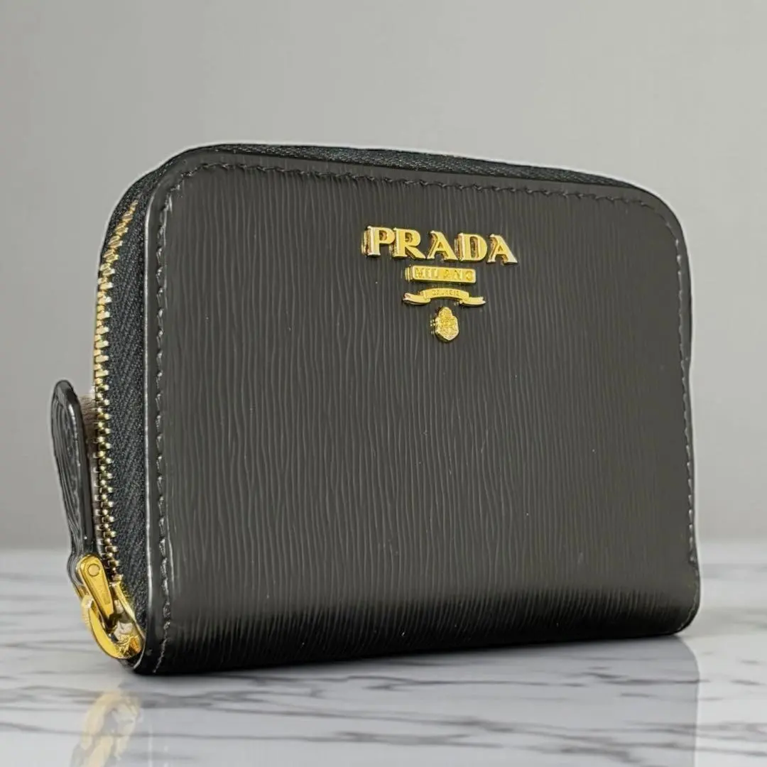 Thumbnail of r34 Prada coin case black, coin purse, wallet