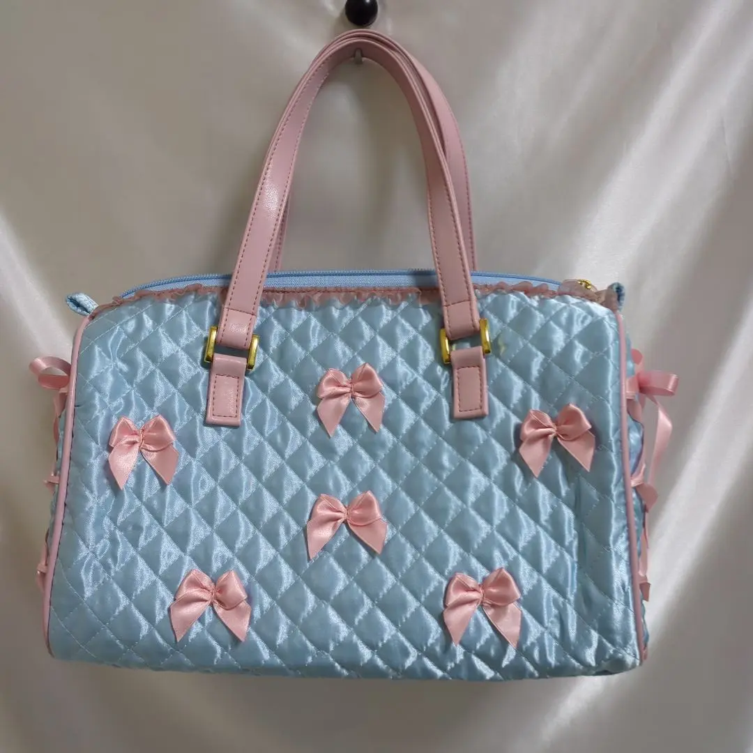 コケティッシュティアラ♡花柄ボストンバッグ コケティッシュティアラ♡花柄ボストンバッグ - メルカリ
