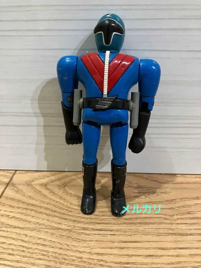 ⚠️レア　超合金　ポピー　秘密戦隊ゴレンジャー　アオレンジャー　昭和レトロ　当時物 秘密戦隊ゴレンジャー アオレンジャー 超合金 当時物 ポピー