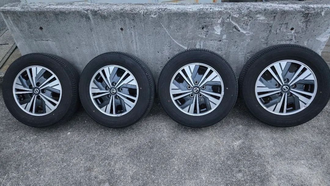 【価格は2枚】日産セレナe-powerＣ27型☆純正ホイール4枚セット☆ ① NISSAN ニッサン セレナ C27 前期 e-POWER 純正 中古ホイール 4本 5.5J