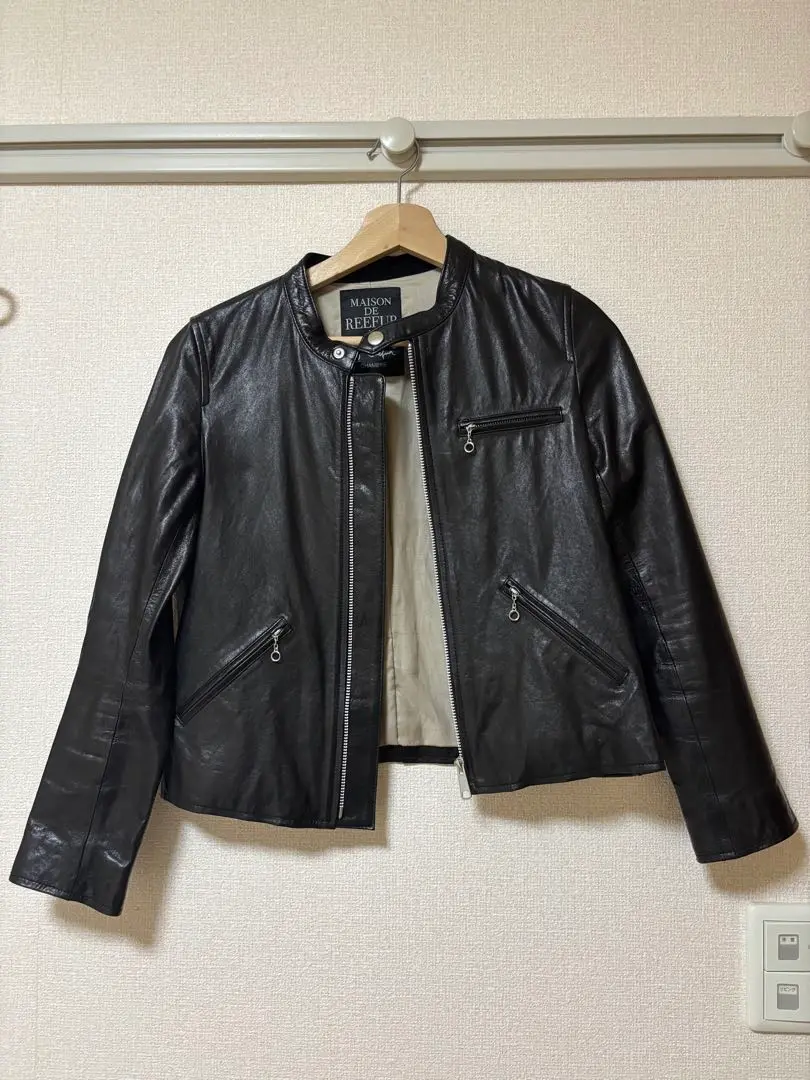 メゾンドリーファー ライダースジャケット レディース
