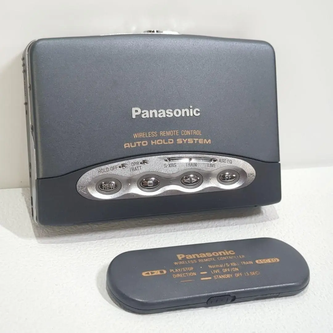 パナソニック RQ-S95 カセットウォークマン　カセットプレーヤー 美品DE可動品】Panasonic カセットプレーヤー RQ-S95 - メルカリ