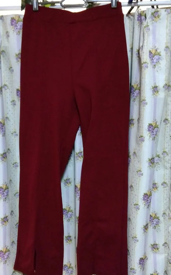 Thumbnail of Winter trousers, wine red, women's slacks