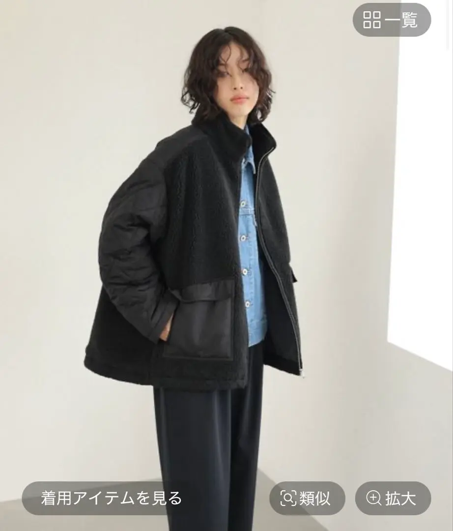 【新品】LEPSIMスタンドボアキルトジャケット アイボリー LEPSIM｜スタンドボアキルトジャケット | Rakuten Fashion(楽天