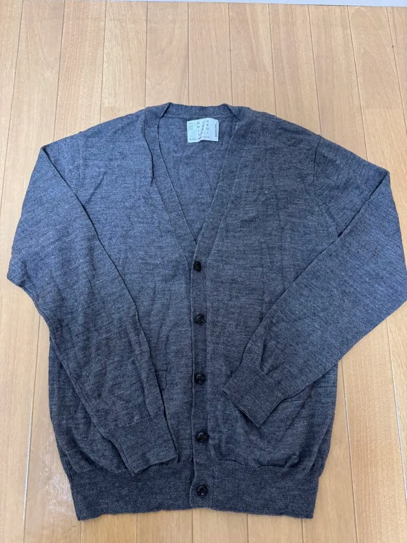 Thumbnail of HARE Gray Button-Up Cardigan, Size M