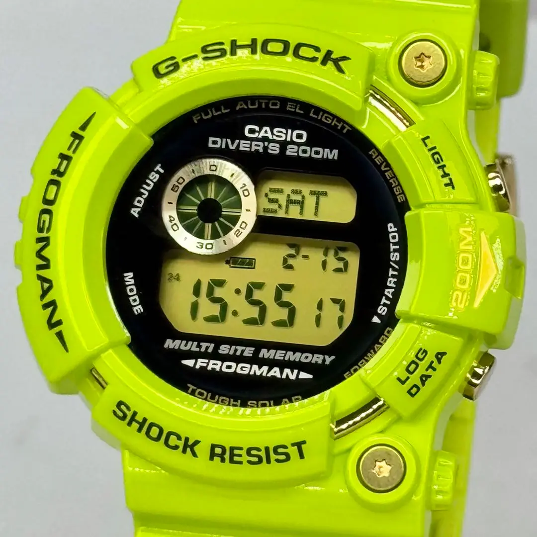 フロッグマンGW-200F-3JR イルカクジラモデル カシオ G-SHOCK イルカ・クジラモデル フロッグマン GW-200F-3JR