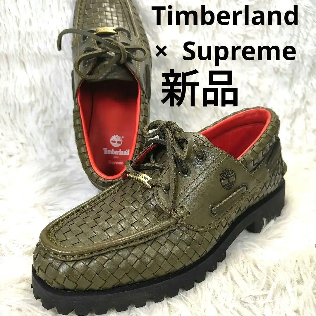 2025年最新】supreme timberland woven 3-eye lug shoeの人気