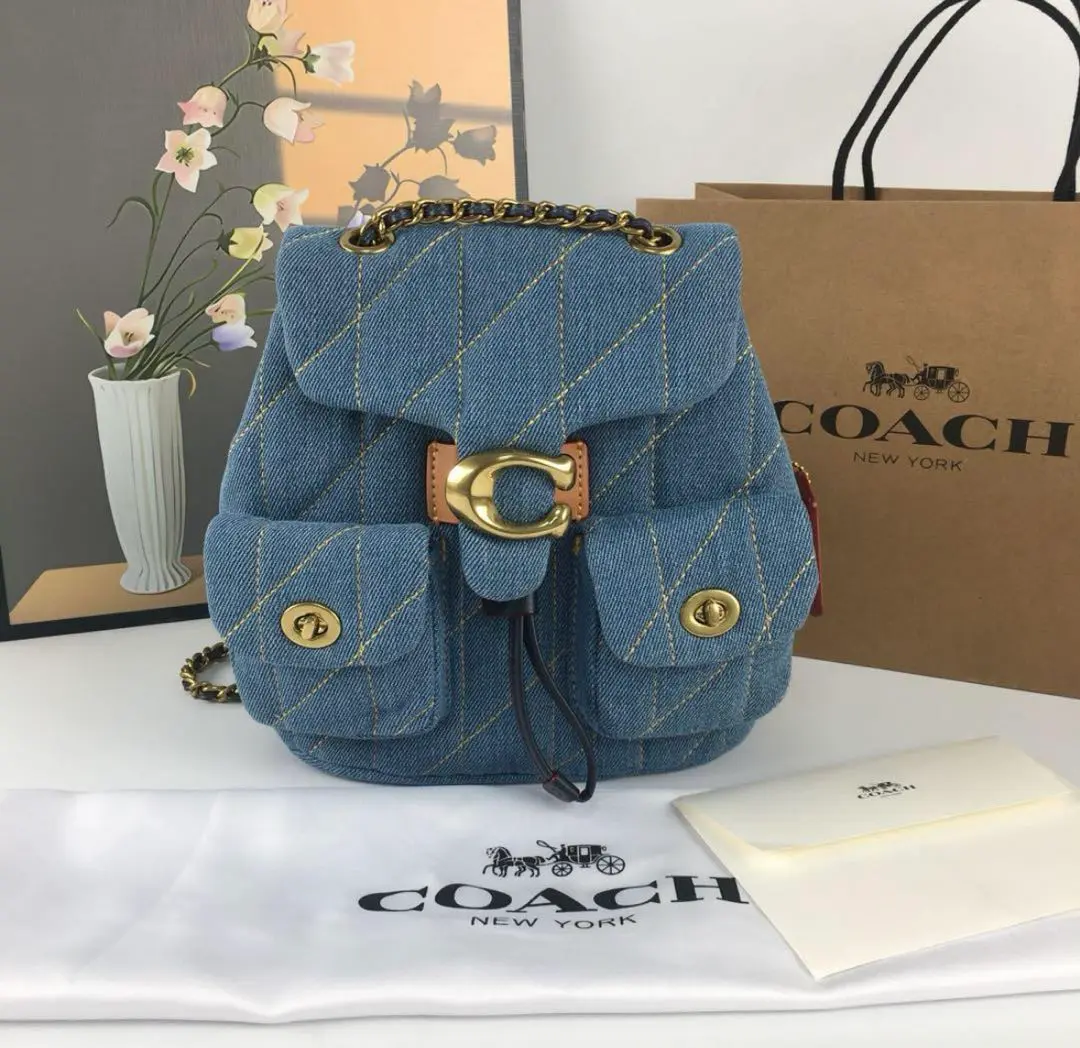 2025年最新】coach キルティング タビー デニムの人気アイテム