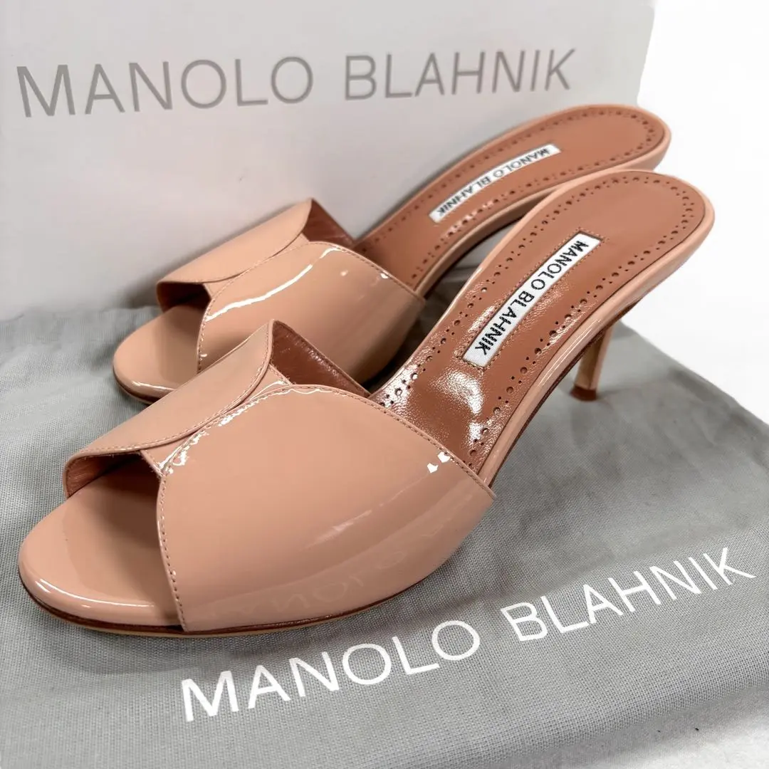 2025年最新】MANOLO BLAHNIK カラー：ベージュ系 サンダルの人気