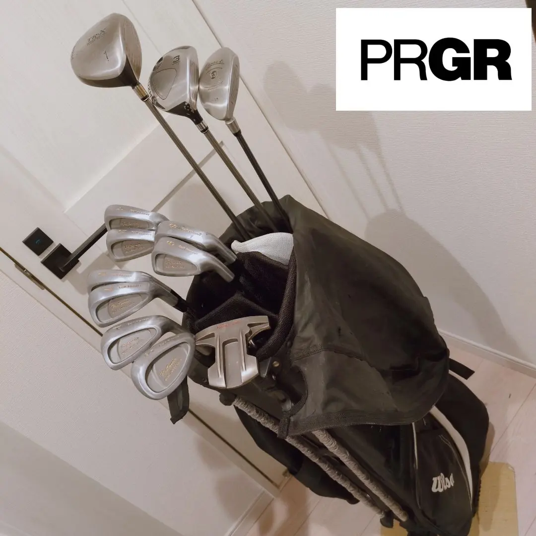 PRGR☆メンズゴルフフルセット 初心者おすすめ！PRGR メンズゴルフクラブ 12本フルセット
