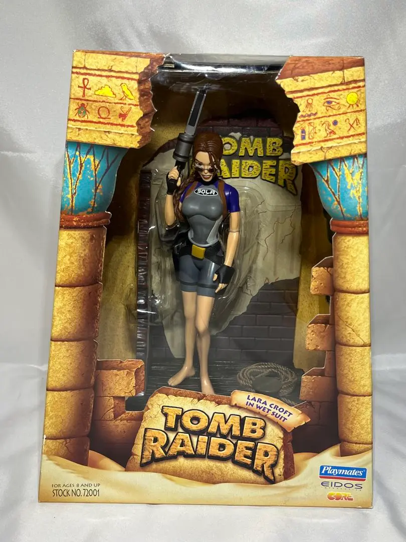 【未開封】② トゥームレイダー ララクロフト フィギュア プレイメイツ アメトイ 未開封】② トゥームレイダー ララクロフト フィギュア
