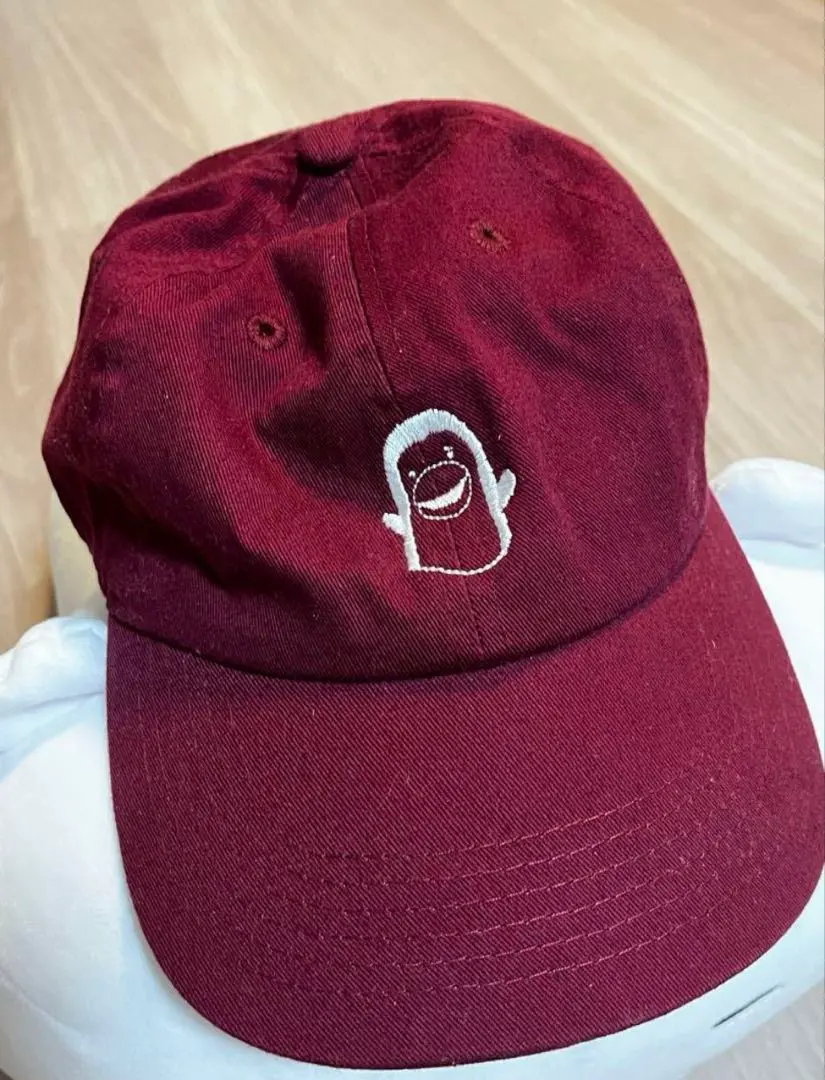 Thumbnail of Rare and Hard to Get: Okazaki Taiiku Tekkun Cap - Burgundy Color