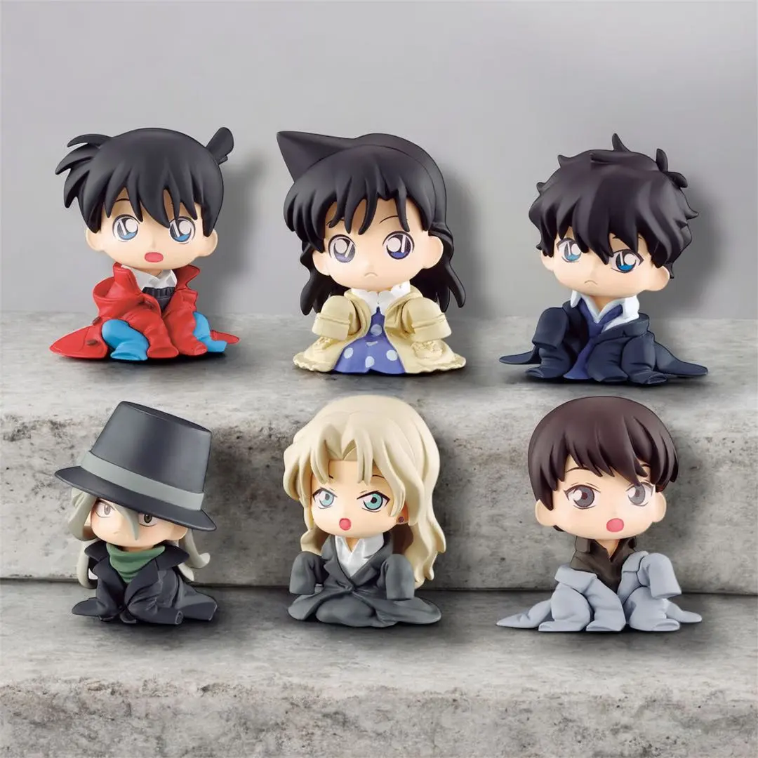 Thumbnail of Detective Conan Chidimase-tai 6 Complete Set: Jinpei Matsuda, Gin, Vermouth