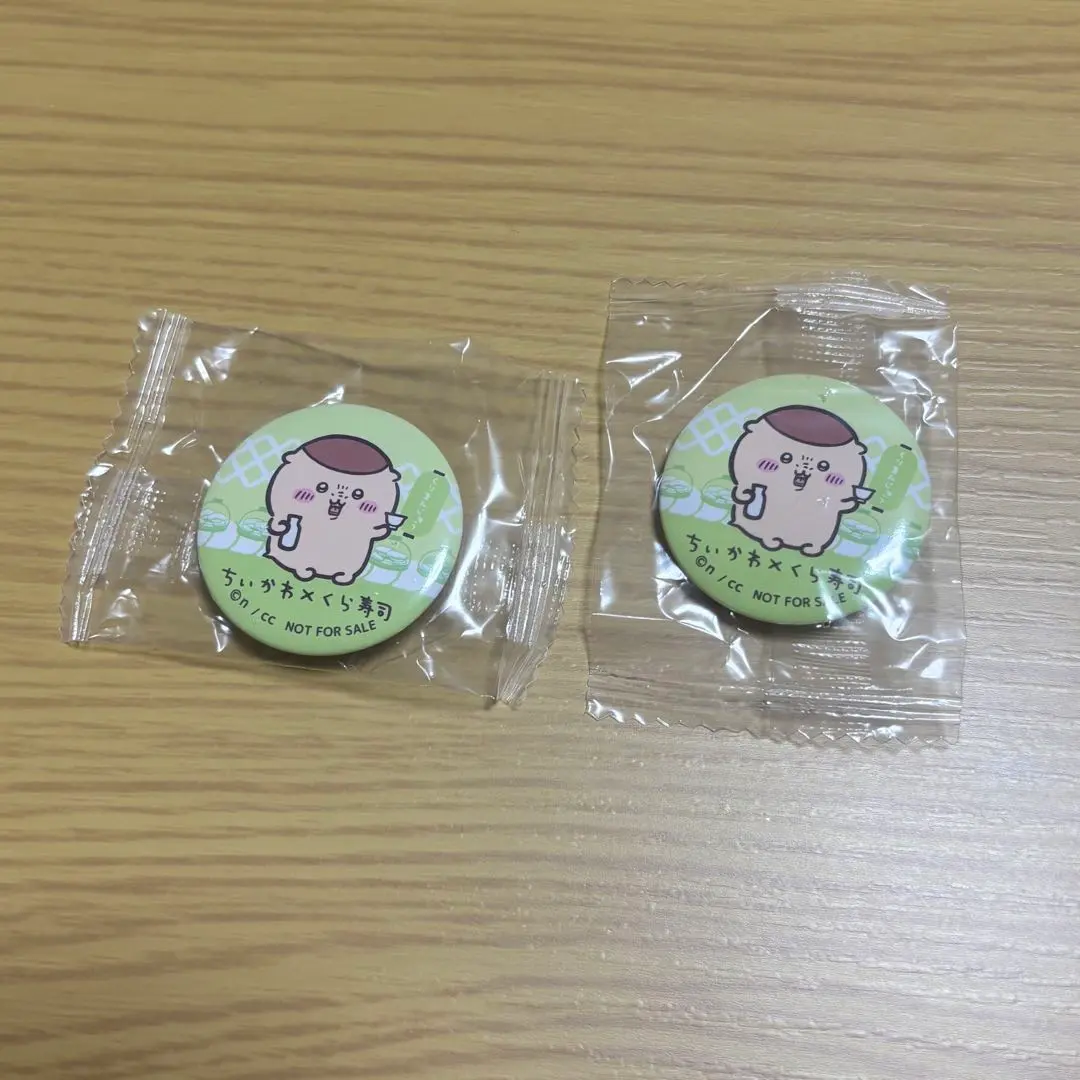 Thumbnail of Chikawa Kurimanju Kura Sushi Can Badge