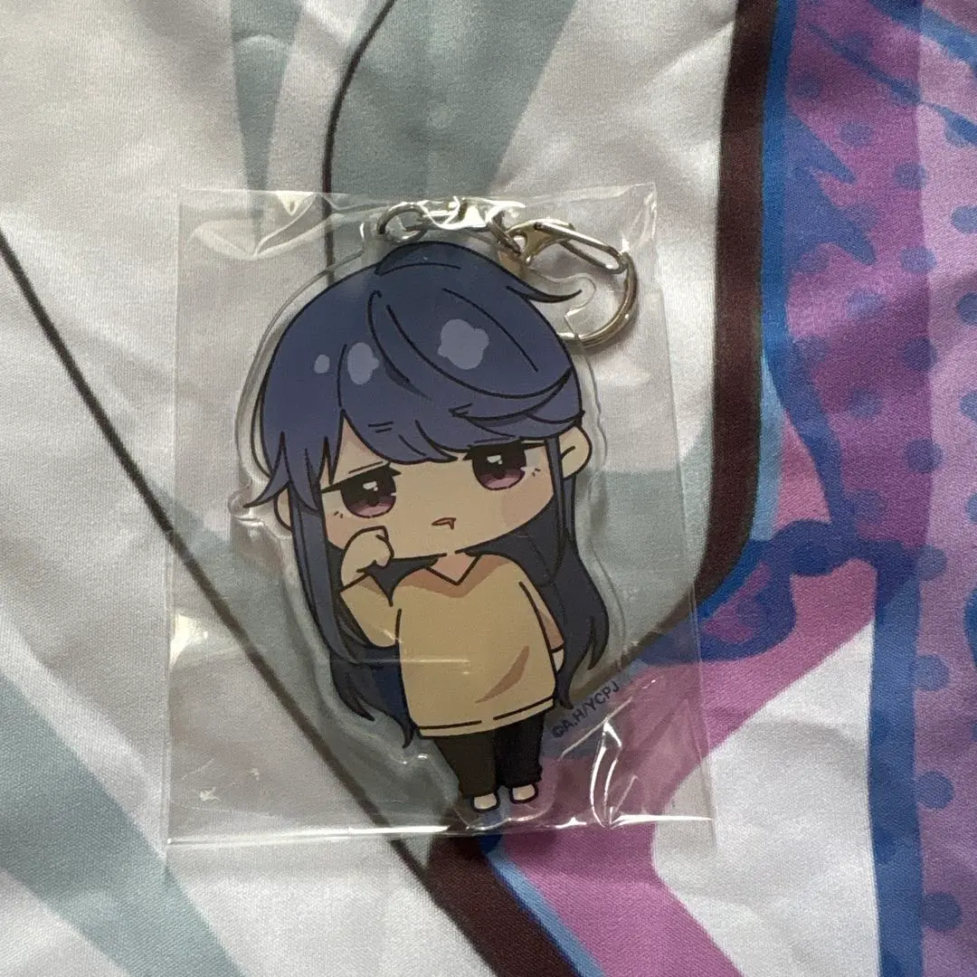 Thumbnail of Yuru Camp Season 3 Big Acrylic Keyholder Rin Shima Yurupuni