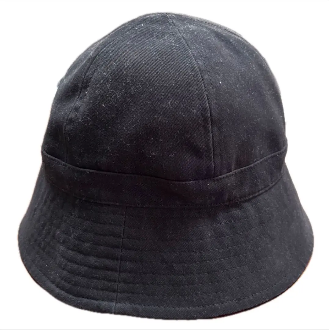 Thumbnail of Black cotton bucket hat