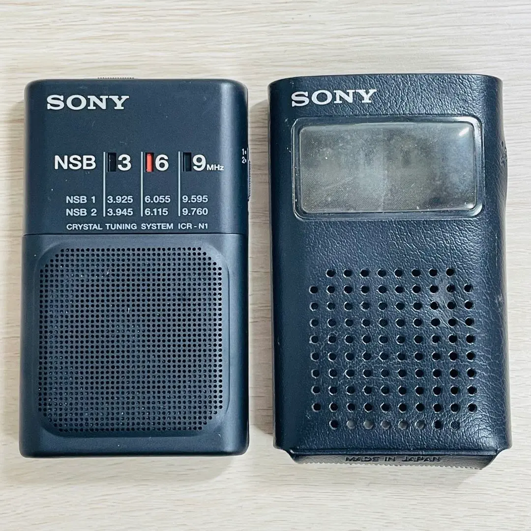 SONY ICR-N10R AMラジオ (ブラック)