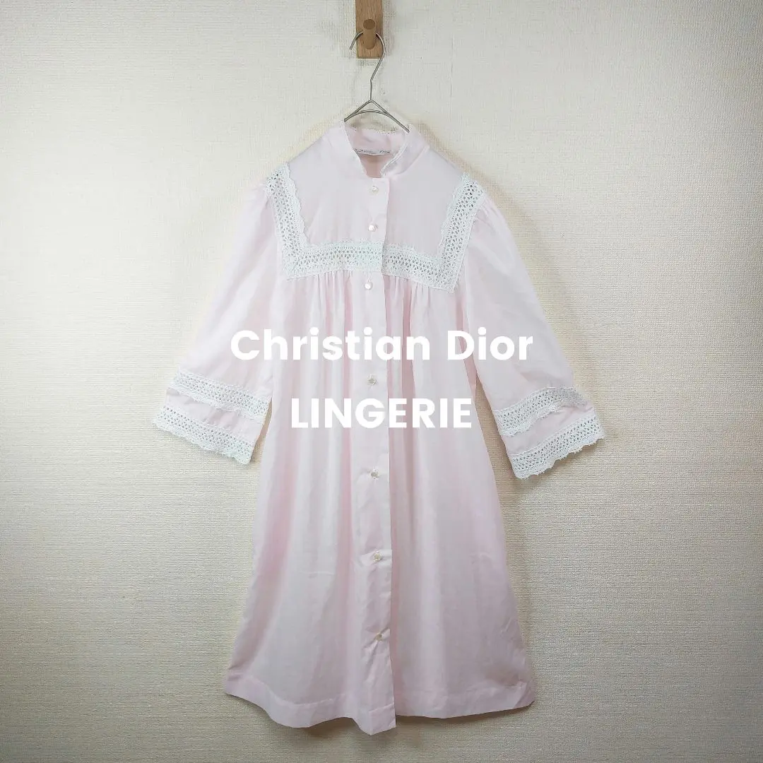 クリスチャン ディオール　ビンテージ　ネグリジェ　ナイトウエア Christian Dior ヴィンテージ ナイトパジャマ ネグリジェ ナイト