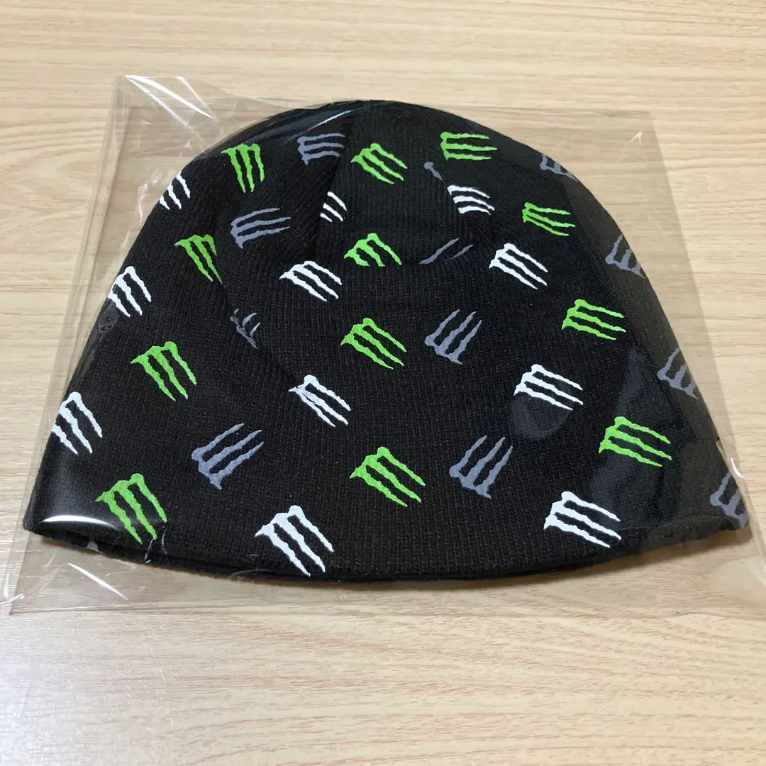 Monster energy モンスターエナジ― ビーニーニットキャップ 並行輸入品] MONSTER ENERGY モンスターエナジ― ハーフチェック