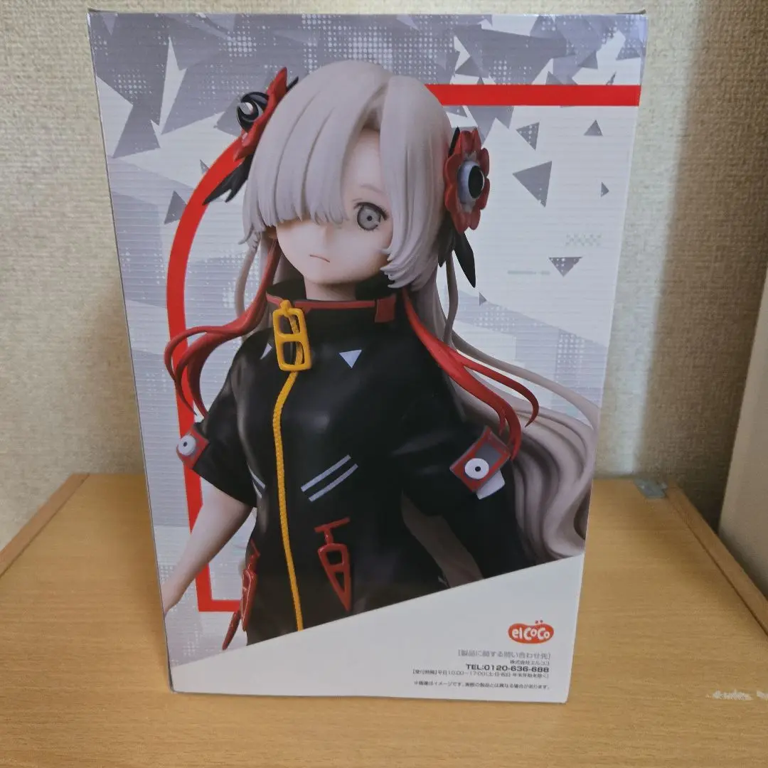 夜河世界 フィギュア＆ぬいぐるみセット エルココランド神椿市建設中。 1/7スケールフィギュア 夜河世界
