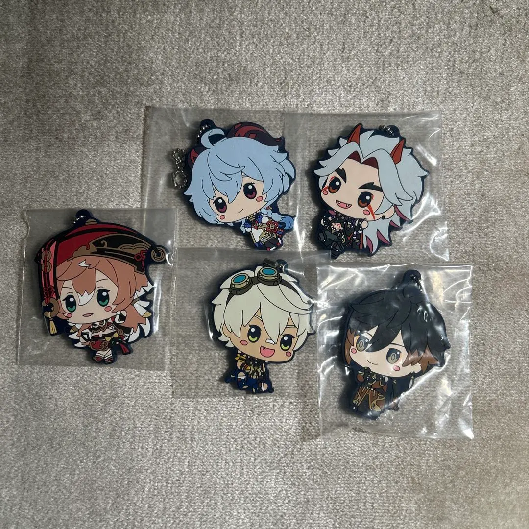 Thumbnail of Genshin Impact Rubber Strap 5-Piece Set