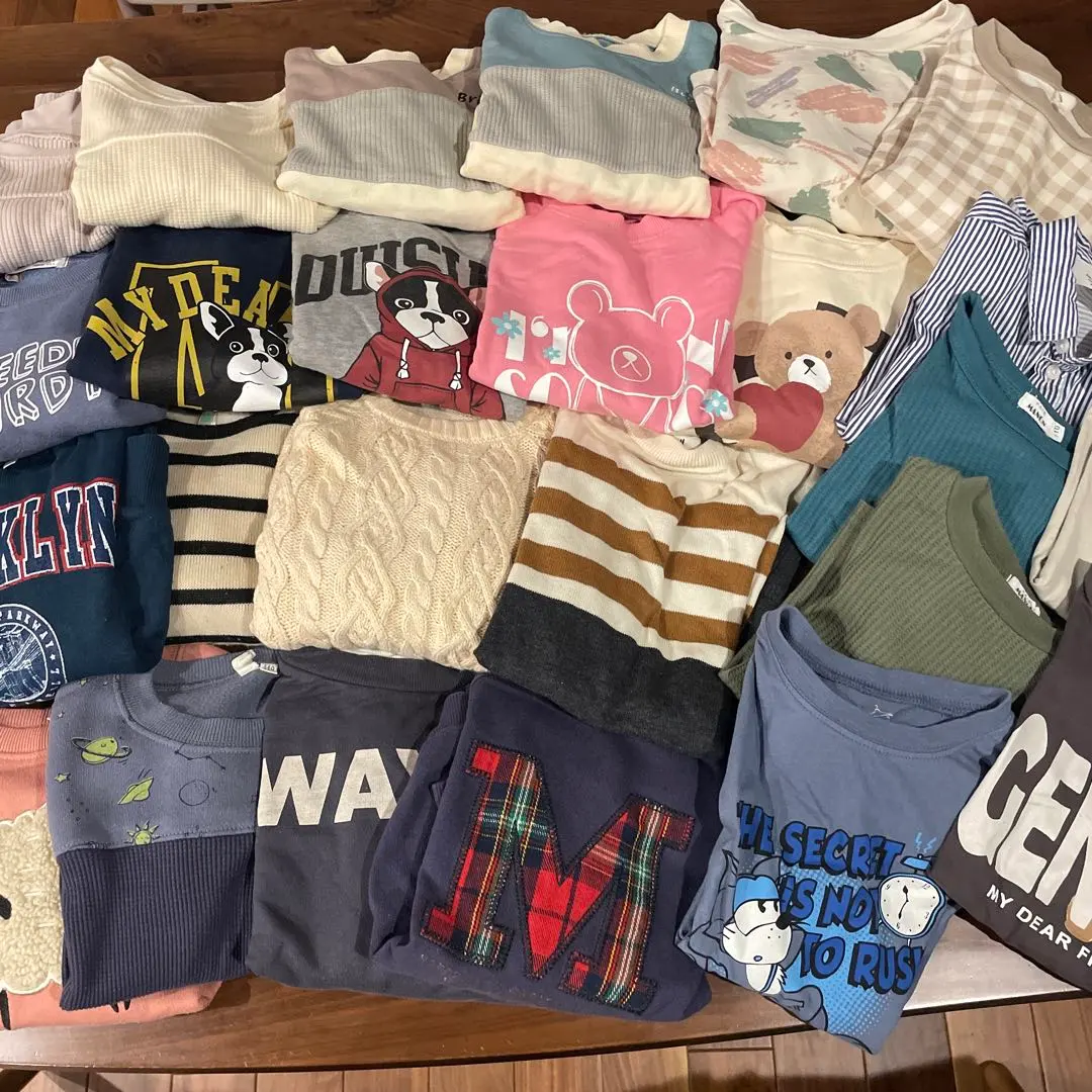 Thumbnail of Kids' Clothing Sweatshirts & Long-sleeved T-shirts - 25 Piece Set