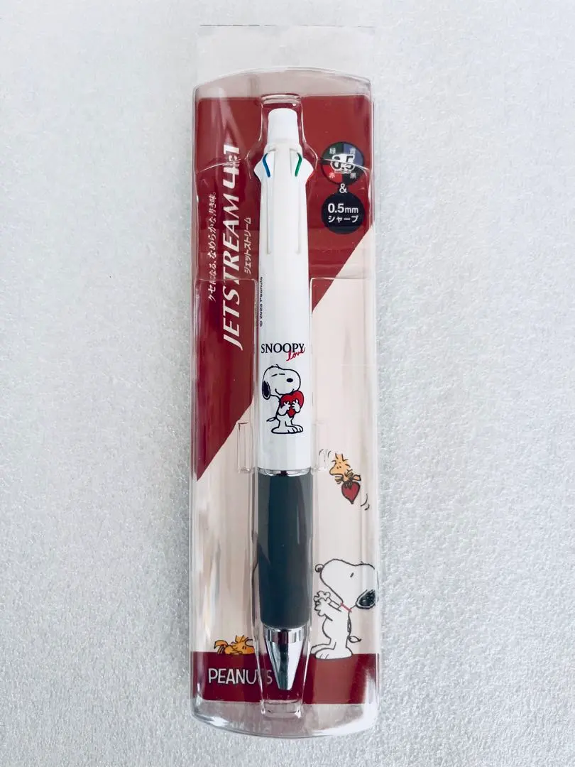 Thumbnail of New ❷ Limited Quantity Popular Item Snoopy Jetstream 4 & 1 Unused