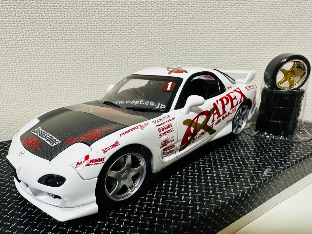1/24 ホットワークス FD3S RX-7 VERTEX 紫 一部カスタマイズ