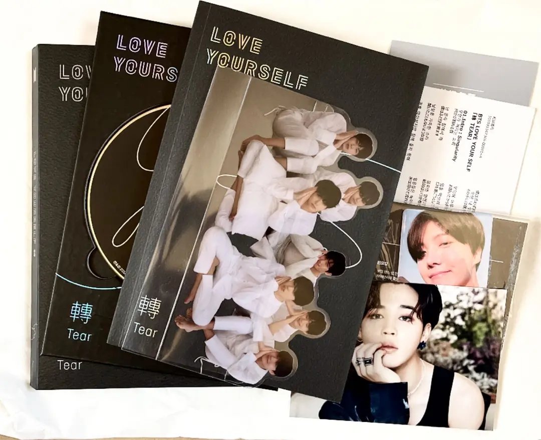 防弾少年団(BTS) - 【値下げ済み】LOVE YOURSELF  ジミントレカ ユンギポスター付き 2025年最新】bts love yourself 轉 yバージョンの人気アイテム